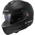 LS2, klapphelme motorrad STROBE II matt black, L