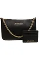 Michael Kors Bag Giftable Boxed Items Jet Set Travel Medium (Black), Schwarz