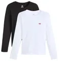 2Pack Essential Ls Tee 2 Pack Tee White