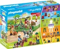 PLAYMOBIL My Figures 70978 Horse Ranch,  114-teiliges Spielfiguren-Set, Kinder