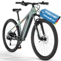 Fischer E-Bike MTB Montis 2.2 Active Elektrofahrrad für Damen und Herren, RH 49, Heckmotor 50 Nm, 48 V Akku