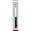 VICTORINOX Swiss Classic Tomaten- und Tafelmesser-Set 6teilig schwarz - Silber