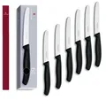 Victorinox Paket 6 Messer Tisch Draht Gyrus Dentatus 6.7833.6 (Swiss Made)