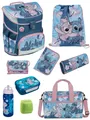 Scooli Schulranzen Campus Fit Disney Stitch Schultasche ab der 1. Klasse (Set, 9-tlg., mit Lunch-Set und Sporttasche), mit Brustgurt, 980 Gramm leicht, 18L Volumen