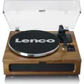 Lenco LS-410WA - Plattenspieler mit 4 eingebauten Lautsprechern - 40 Watt RMS - Bluetooth® - Holz - Braun/Naturbelassen