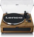 LENCO LS-410 Walnuss Plattenspieler (Bluetooth, Start-Stop-Betrieb) #1907176