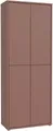 FORTE Schuhschrank Alice Springs, Schuhschrank, Höhe 191,9 cm, 4 Türen, viel Platz (B/H/T 74,5/191,9/34,9 cm) Stauraumschrank, Mehrzweckschrank, Breite 74,5 cm, mit 8 Böden