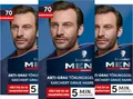Schwarzkopf Men Perfect Anti-Grau Tönungs-Gel 70 Dunkelbraun (3 x 80 ml), Haarfarbe für Männer blendet graue Haare aus, Anti-Grau Tönung für ein natürlich aussehendes Ergebnis
