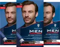 Schwarzkopf Haartönung Men Perfect 70 Dunkelbraun - hält bis zu 28 Haarwäschen, Vorratspack, 3-tlg., 3x 80 ml, Anti-Grau Tönung für ein natürlich aussehendes Ergebnis