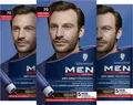 Schwarzkopf Men Perfect Anti-Grau Tönungs-Gel 70 Dunkelbraun Haarfarbe, 3x 80 ml