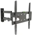 my wall Vollbewegliche TV Wandhalterung - H26-1L, für 32"-55" Fernseher, Belastung bis 50 kg, Schwenkbar, Neigbar, VESA max. 400x400, Fernsehhalterung mit Kabelmanagement