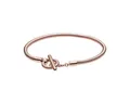 Pandora Armband Rose 589087C00 Schlangen-Gliederarmband T-Verschluss 18 cm
