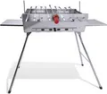 Mangal Astana Edelstahl 2 mm Schaschlickgrill Spießdreher 9 Spieße