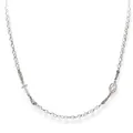 Halsband Amen CROBB3 Silber 925 Und Perlen
