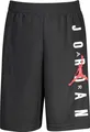 Stylische Schwarze Kinder-Sportshorts mit Elastischem Bund und Logo