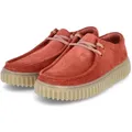 Clarks Torhill Lo 26176218 7, Schnürschuhe in Rot für Herren, Größe 43 - Rot - 43