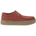 Clarks Clarks Torhill Lo 26176218 7, Schnürschuhe, Rot, Herren Schnürschuh rot 43 EU