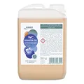 HAKA WC Reiniger Gel Orange, gegen Kalk, Urinstein, mit Schmutzapperleffekt, 3 L Kanister