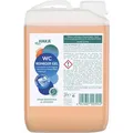 HAKA WC-Reiniger Gel Orange, Nachfüllkanister, mit Abperl-Effekt, mit Milch- und Ameisensäure, 3L