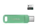 SanDisk Ultra Dual USB Flash Drive Go 256 GB, USB-C, Absinthe Green