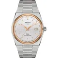 Tissot T-Classic PRX Powermatic 80 T137.407.21.031.00 - Wabenstruktur,silber,edelstahlfarben,grau - 40mm