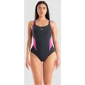 Badeanzug Damen Makimurax - Night Grey-fairy Rose - 36