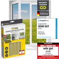 EASYmaxx Insect Protect Insektenschutzgitter mit Magnet - Fenster bis 150x180cm