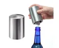 elasto Flaschenöffner Kapselheber "Push" Bieröffner aus Aluminium als Barzubehör