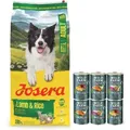 JOSERA Adult Lamm & Reis 12.5kg + Wild Farm Superfood MIX 6x400g
