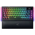Razer BlackWidow V4 Pro 75% - Kabellose Hotswap-Gaming-Tastatur - OLED-Display (Command Dial, Konnektivität 4K Hz & Bluetooth, Snap Tap, magnetische Handballenauflage) QWERTY US-Layout | Schwarz
