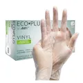 Einmalhandschuhe aus Vinyl Ampri Eco-Plus weiß XL puderfrei, unsteril, beidhändig, 100 Stück/Box 01260-XL