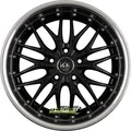 Barracuda Voltec T6 higloss black inox lip 8.5x19 ET48 - LK5/112 ML73.1 Felgen