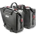 Givi Gravel-T GRT718 15+15L, Satteltaschen wasserdicht - Schwarz - 2 x 15 l
