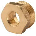 Messing Gewinde-Fitting Reduzierung 1"AG (DN 25) - 3/8"IG (DN 10) - schwere Ausführung