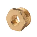 Messing Gewinde-Fitting Reduzierung 1"AG (DN 25) - 3/8"IG (DN 10) - schwere Ausf