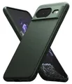 Ringke Onyx für Google Pixel 8 Hülle, [Griffig] rutschfest Anti-Fingerabdruck Stoßfest Kratzfest Passgenau Stilvoll Handyhülle mit Präzisen Kameraausschnitten - Dark Green
