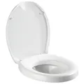 WENKO WC-Sitz "Secura Comfort ", Duroplast, oval, mit Softclose-Funktion - weiss