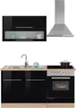 KOCHSTATION Pantryküche KS-Eton, ohne E-Geräte, Breite 160 cm