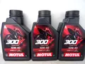 Motul 300V 10W-40 4T Road Racing Rennsport Factory Line 10W40 3x 1Liter