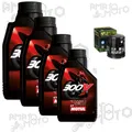 Inspektionskit Filter + 4LT 300V 10W40 MOTUL Yamaha YZF-R1 Le 2006 06