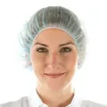 HYGOSTAR® Bettina Baretthaube 1260 , 1 Packung = 100 Stück, blau