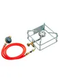 Peetz regelbare Gasheizung 2500 Watt 90055 mit Schlauch und Regler 21x21x11cm