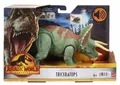 JURASSIC WORLD DOMINION DINOSAUR TRICERATOPS sound HDX34 MATTEL