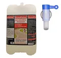 5 Liter Außenreiniger Bio-Gehwegreiniger | ein gratis Ausgießer pro Bestellung | Reiniger Stein Beton Pflaster