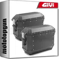 SEITENKOFFER ALASKA SCHWARZ 72 LT GIVI SUZUKI GSF 650 BANDIT / S K7-K8 2007 07