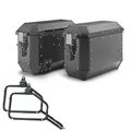 GIVI Valigie Laterali mit Telai ALA36B - BMW F 800 GS 2024 2025 Schwarz 36LT