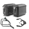 GIVI Laterale Koffer Mit Rahmen ALA36B Für HONDA X-ADV 750 2021-2023 Schwarz