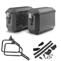 GIVI ALA36B Seitenkoffer mit Rahmen für BMW F 900 GS 2024 2025, 36LT, Schwarz