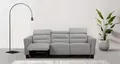 Home affaire 3-Sitzer Carpari, 224cm, manuelle od. elektrische Relaxfunktion in 2 Sitzen, mit USB-A/C, Kopfteilverstellung, Echtleder, Kunstleder, Webstoff