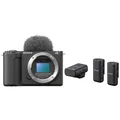 Sony Vlog-Kamera Alpha ZV-E10 II + Mikrofon ECM-W3